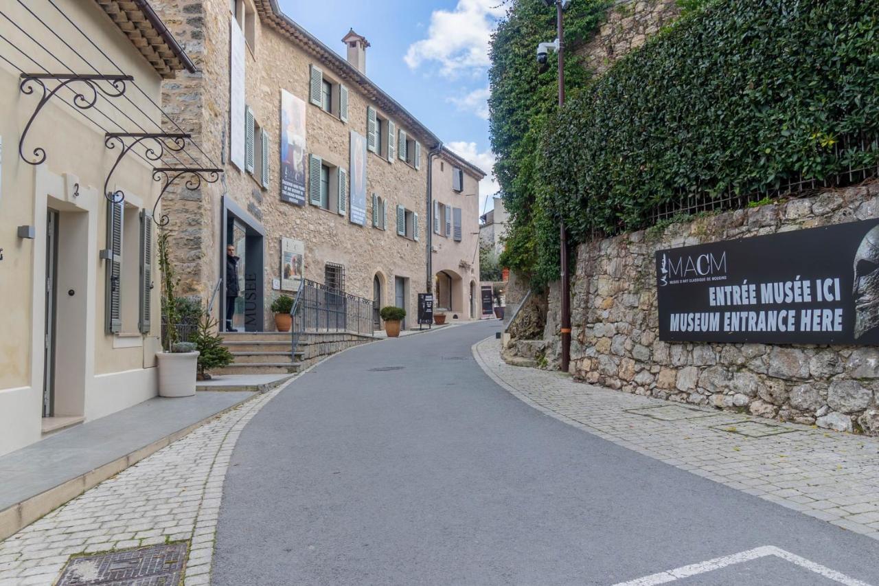 Mougins Collection - Magnifique Maison Au Coeur Du Vieux Village De Mougins, Vue Sur Les Alpes Du Sud Exteriér fotografie